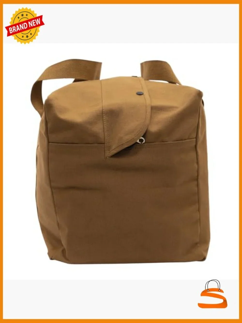 Extra Large Canvas Parachute Cargo Bag - 75L Travel Duffle